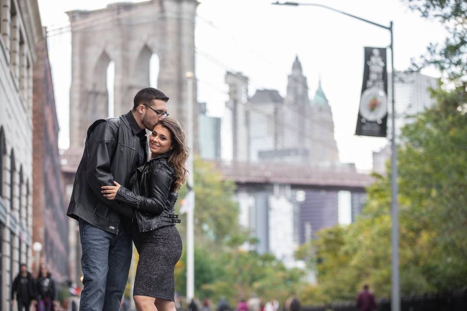 Engagement Session Dumbo NYC