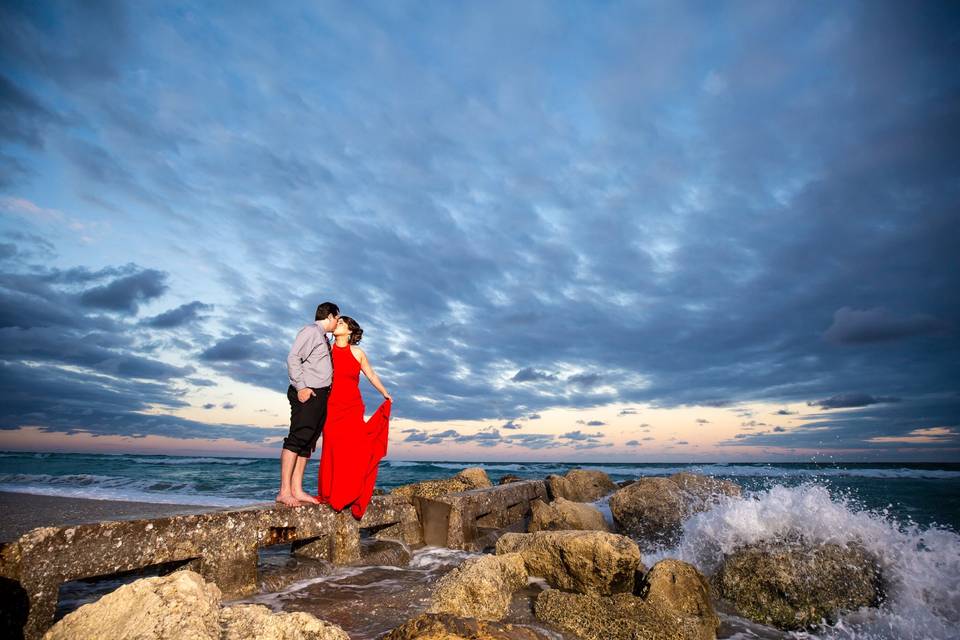 Palm Beach Engagement Session