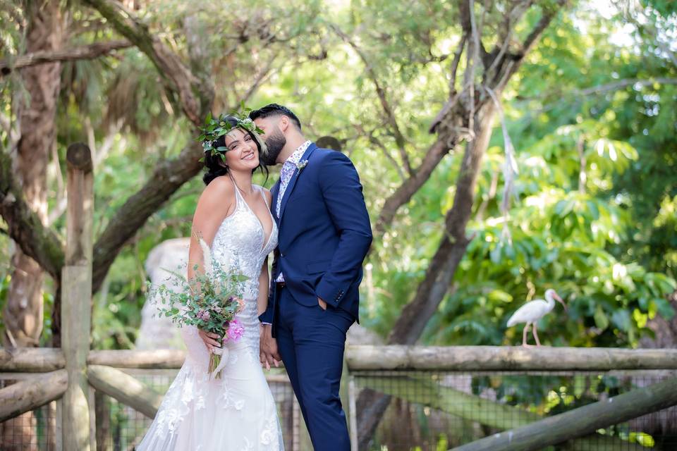 Micro Wedding at the PB Zoo