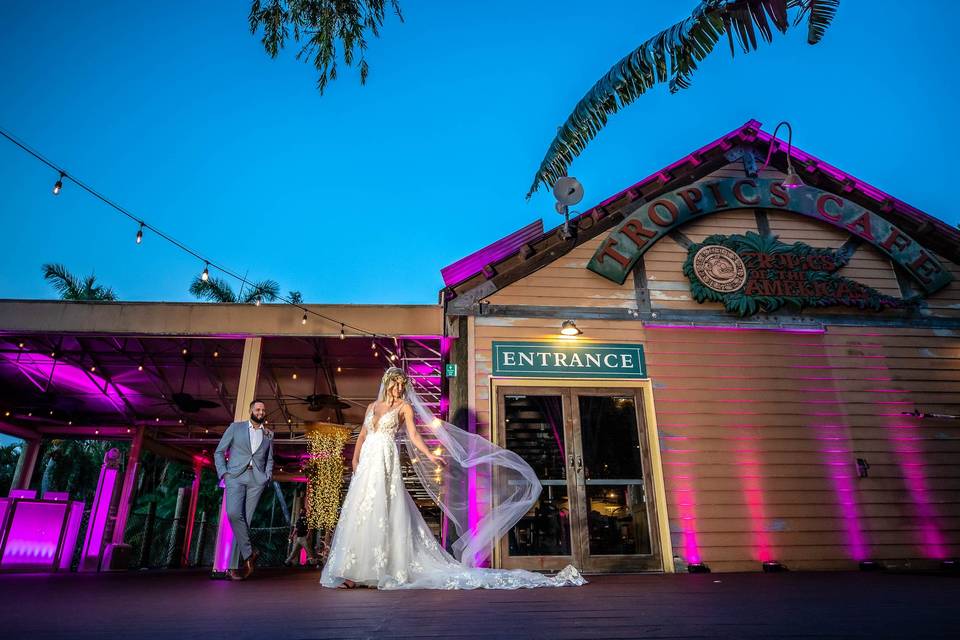 Micro Wedding at the PB Zoo