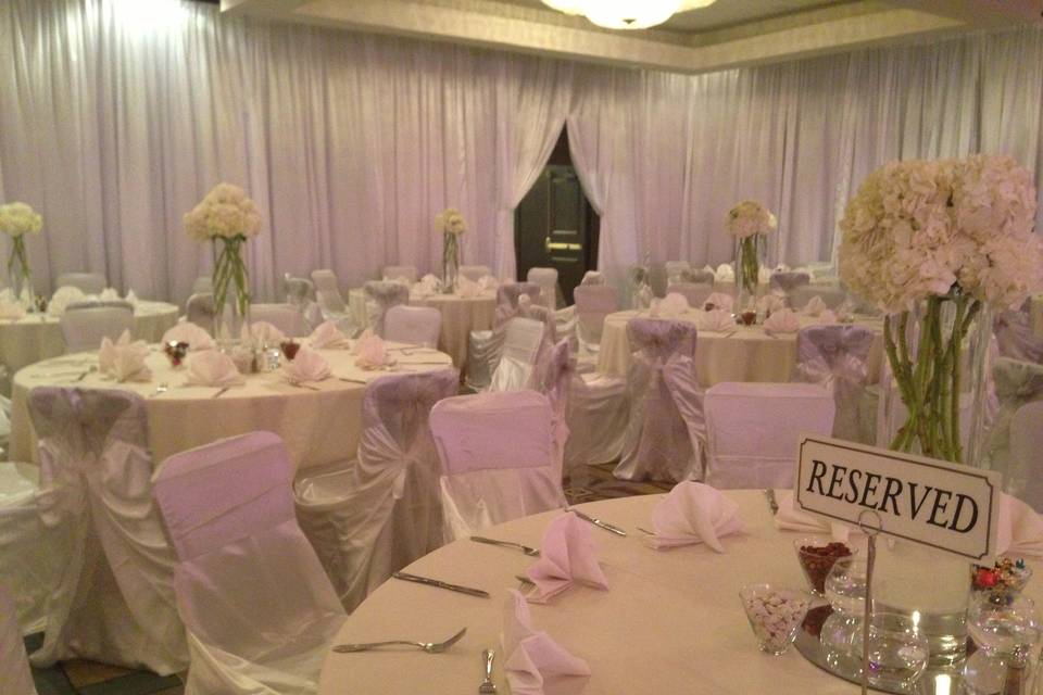 Virginia Ballroom - Fully draped