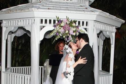 Wedding kiss