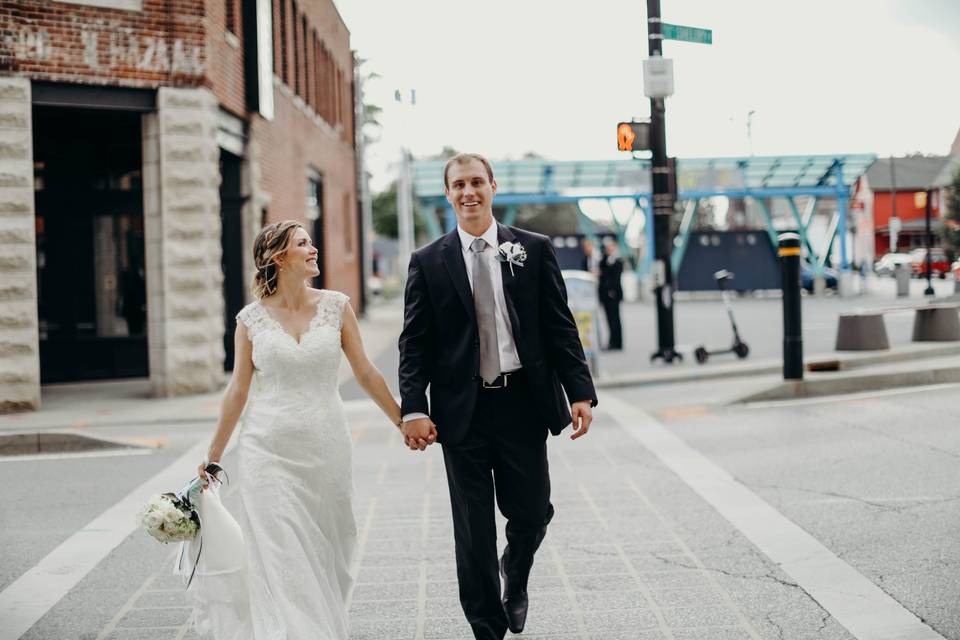 Urban wedding - Katelyn Mikell Photography