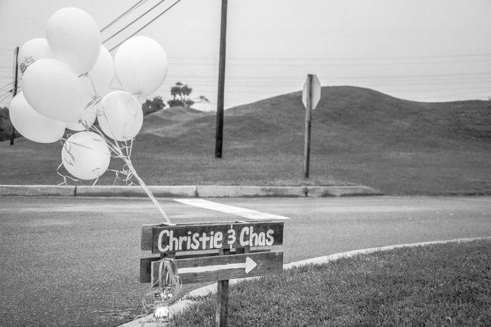 Wedding signs