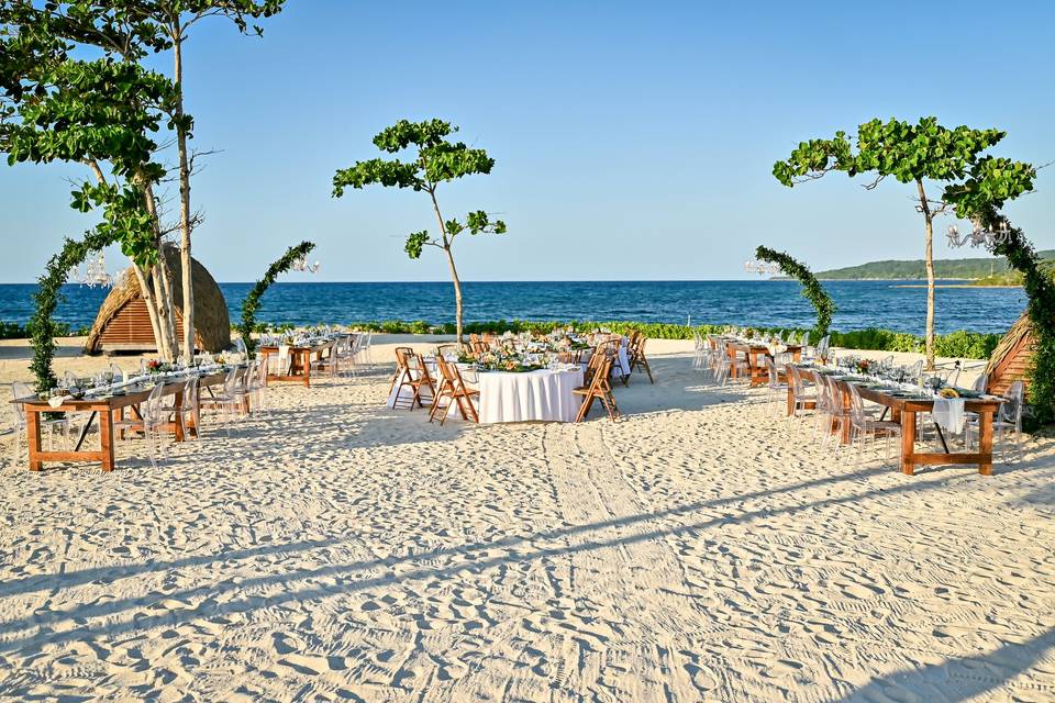 Private Dream Island Reception