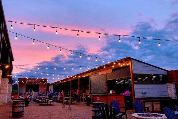 Patio at Sunset