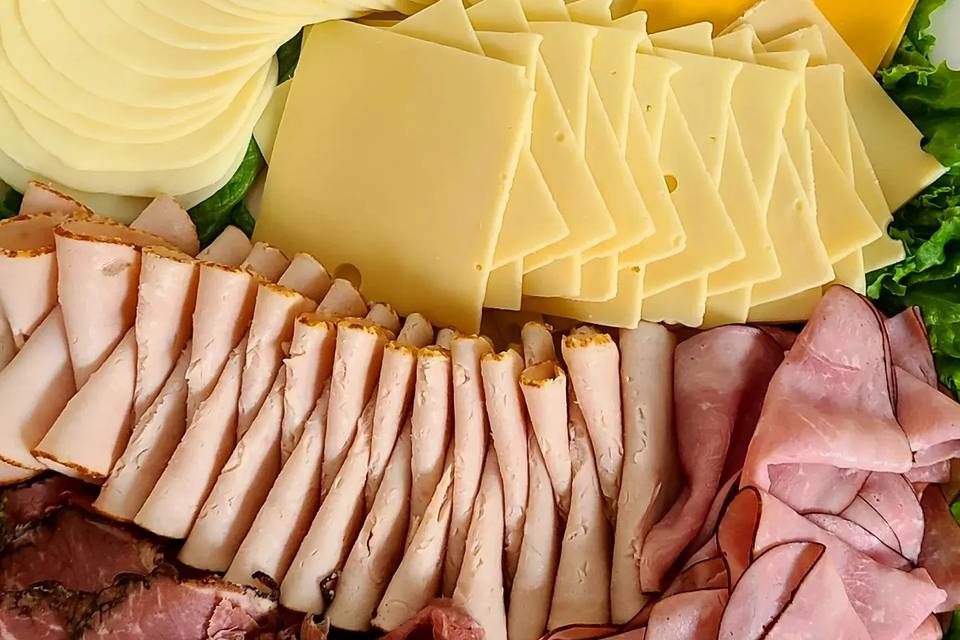 Deli meats and cheeses
