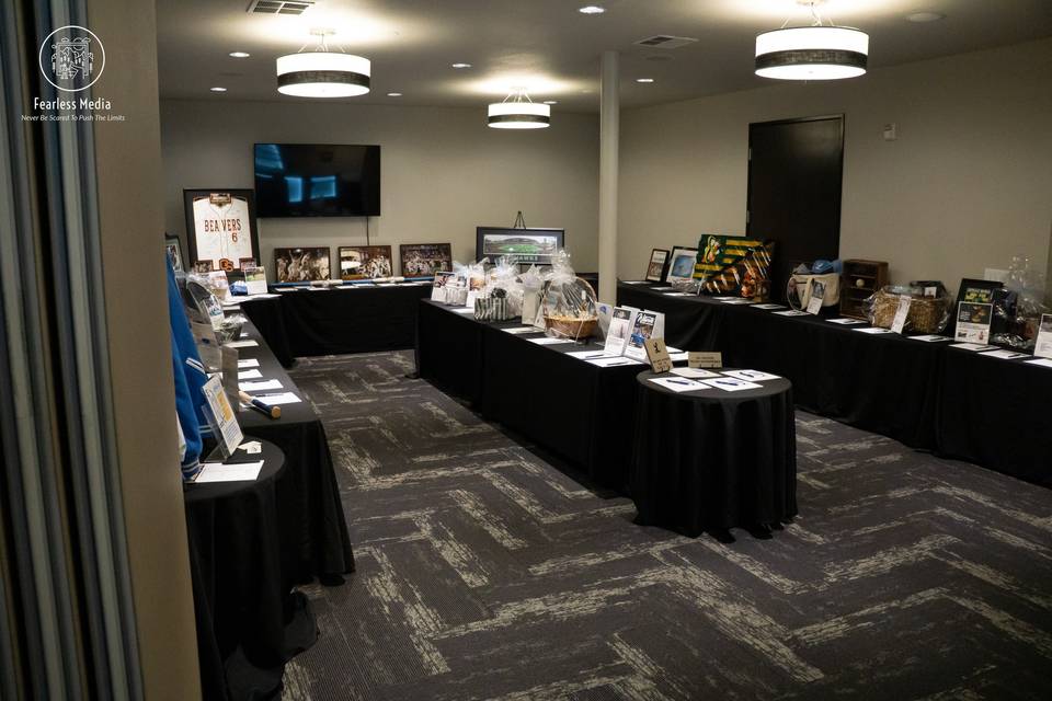 Foundation room silent auction