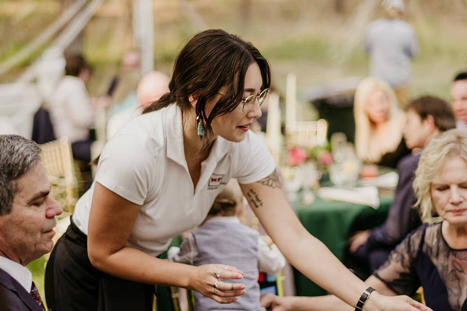 Tented Reception