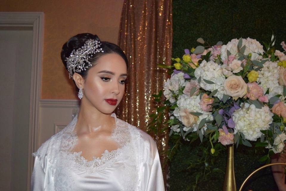 A glowing bride