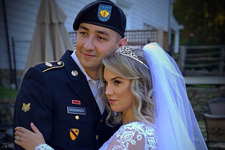 The newlyweds