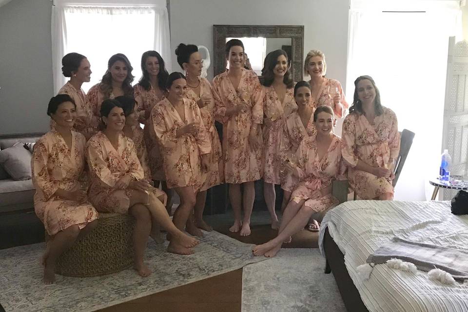 The wedding party