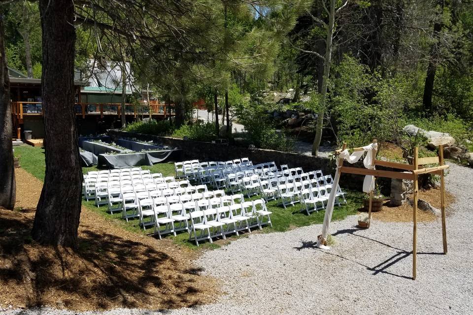 Lawn ceremony