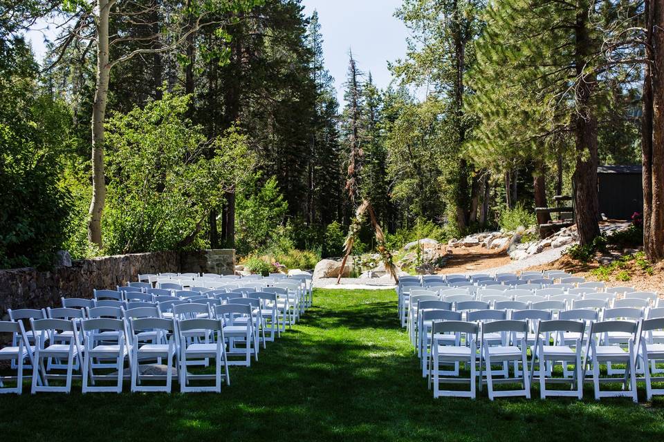 Lawn ceremony