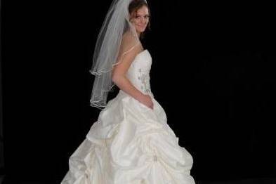 Classic wedding gown