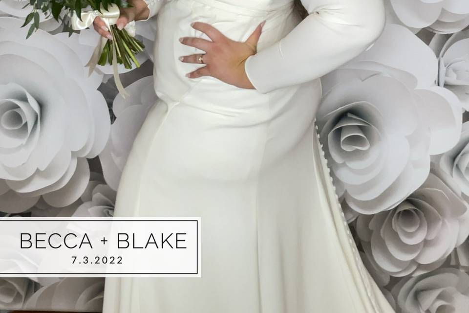 Becca + Blake's Wedding