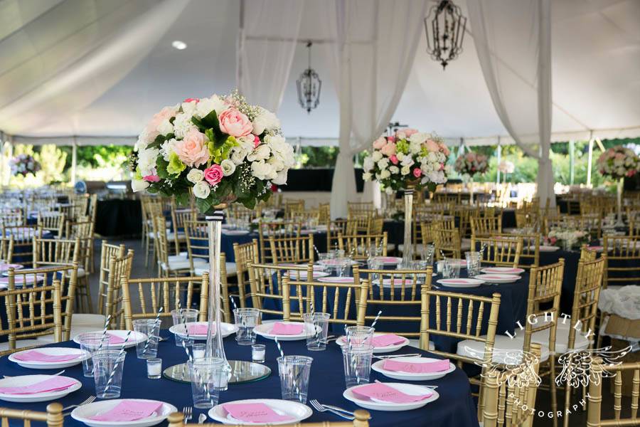 Table setup | Photo credit: Lightly Photography | Location: East Tent