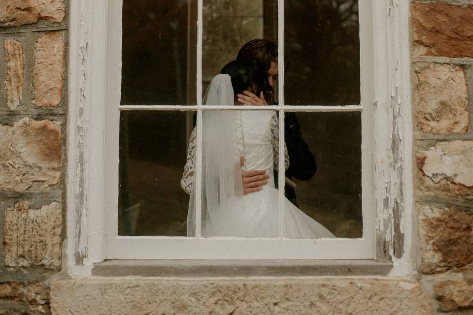 Church window portrait