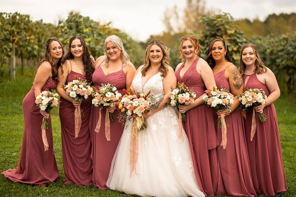 Nicole & Bridesmaids