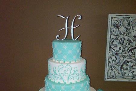 Baking with Roxana's Cakes: Heaven Sent Baby Shower Cake