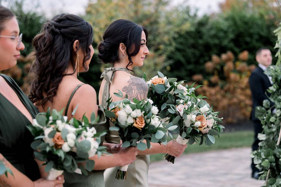 Bridesmaids Hair