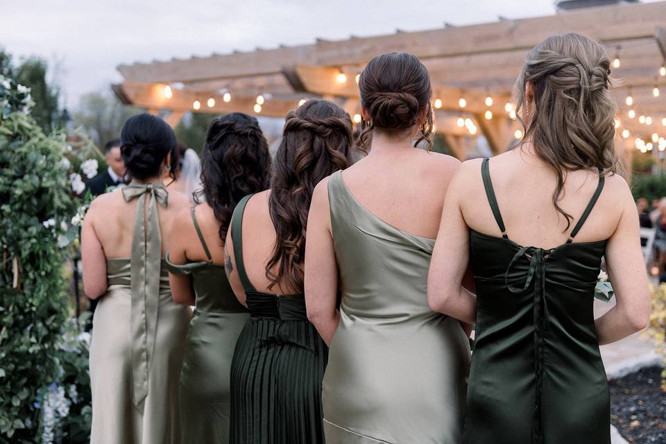 Bridesmaids Hair
