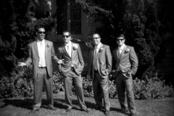 The four groomsmen