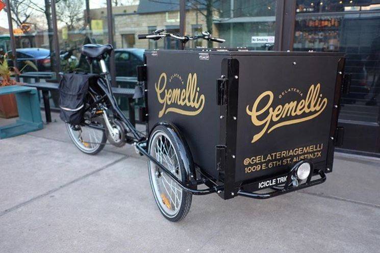 The gelato cart