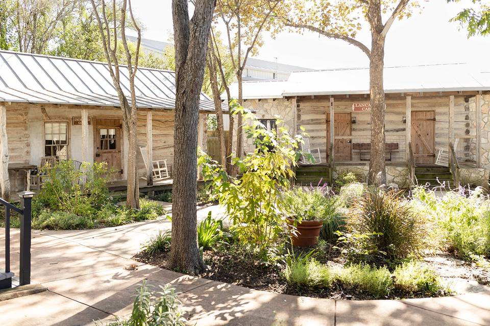 Cabin Courtyard