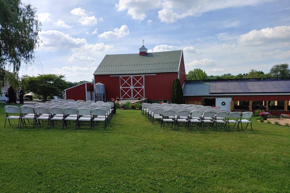 Outdoor ceremony