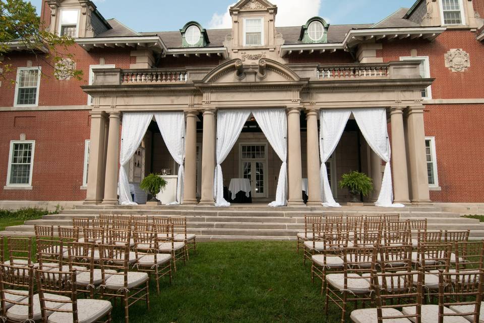 South Porch & Lawn