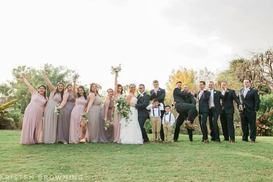 Wedding partyphotos by kristen browning