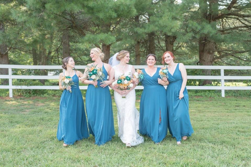 Bride + Bridal Party