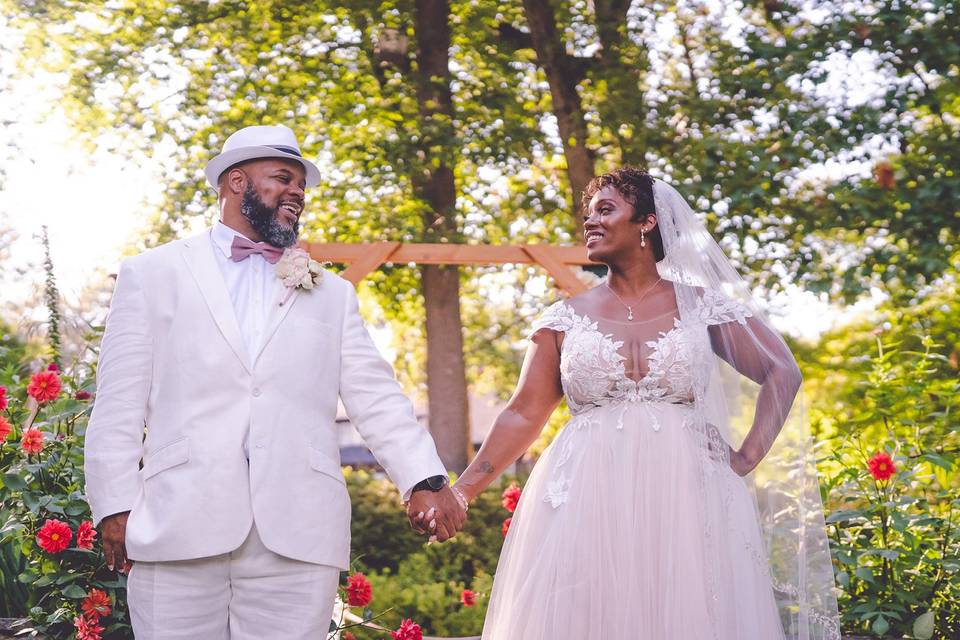 Happy Bride+ Groom