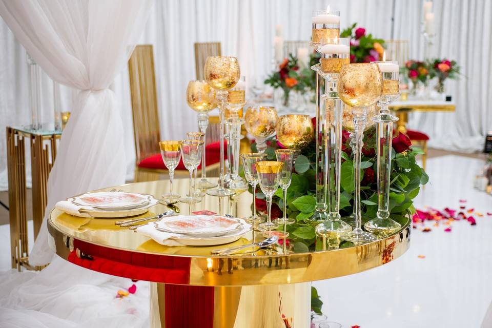 Luxury Proposal Tablescape