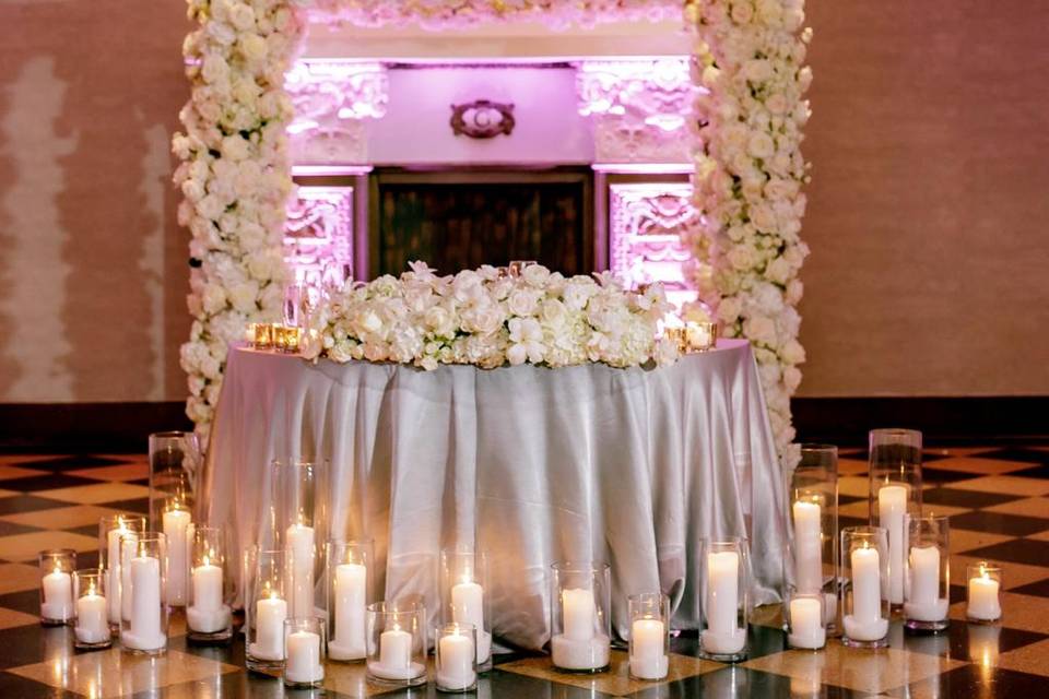 Sweetheart table