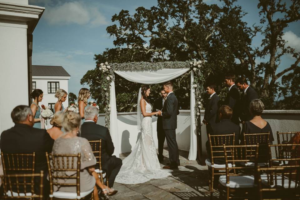Exchanging vows