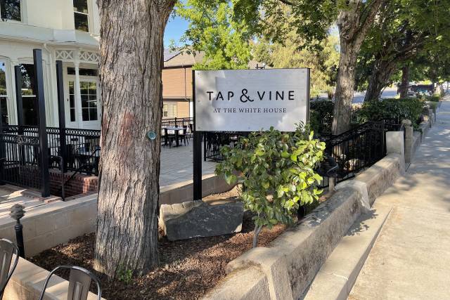 Tap & Vine at the White House