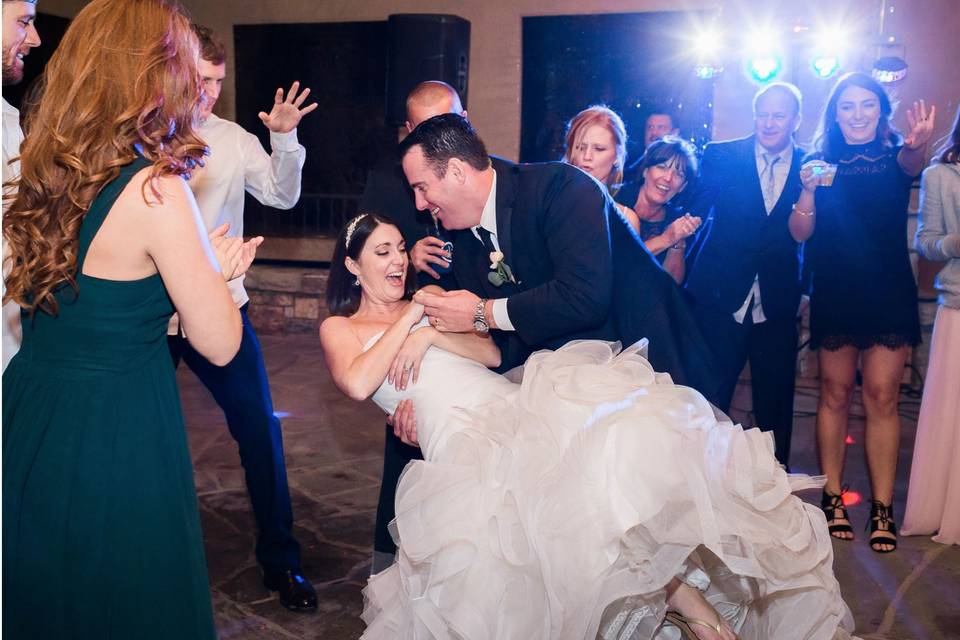 Wedding dip | chris kruger photographykelly and jay