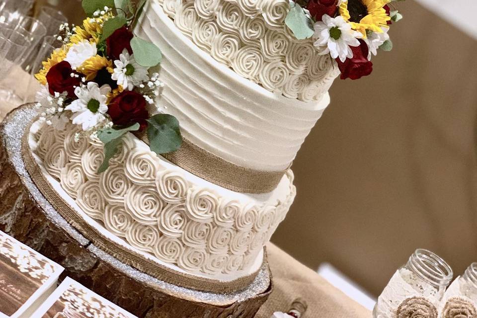 5-tier buttercream