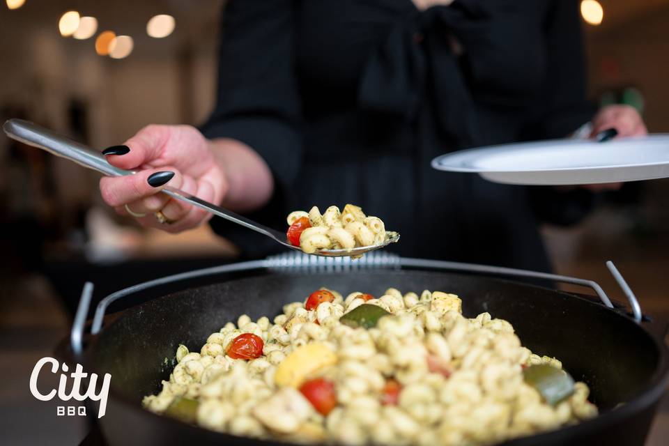 Pesto Veggie Pasta (Vegetarian