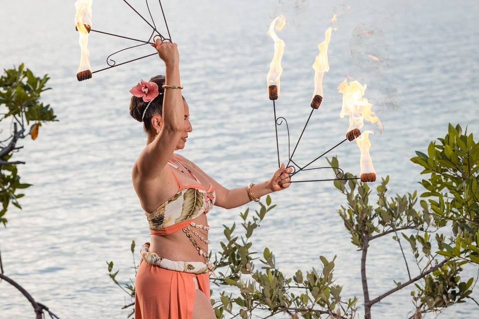 Entertainment Fire Dancer