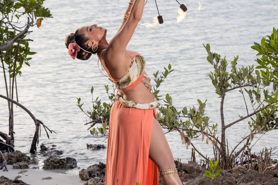Entertainment Fire Dancer