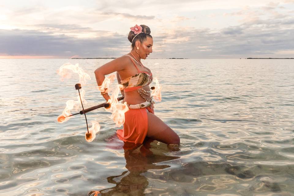 Entertainment Fire Dancer