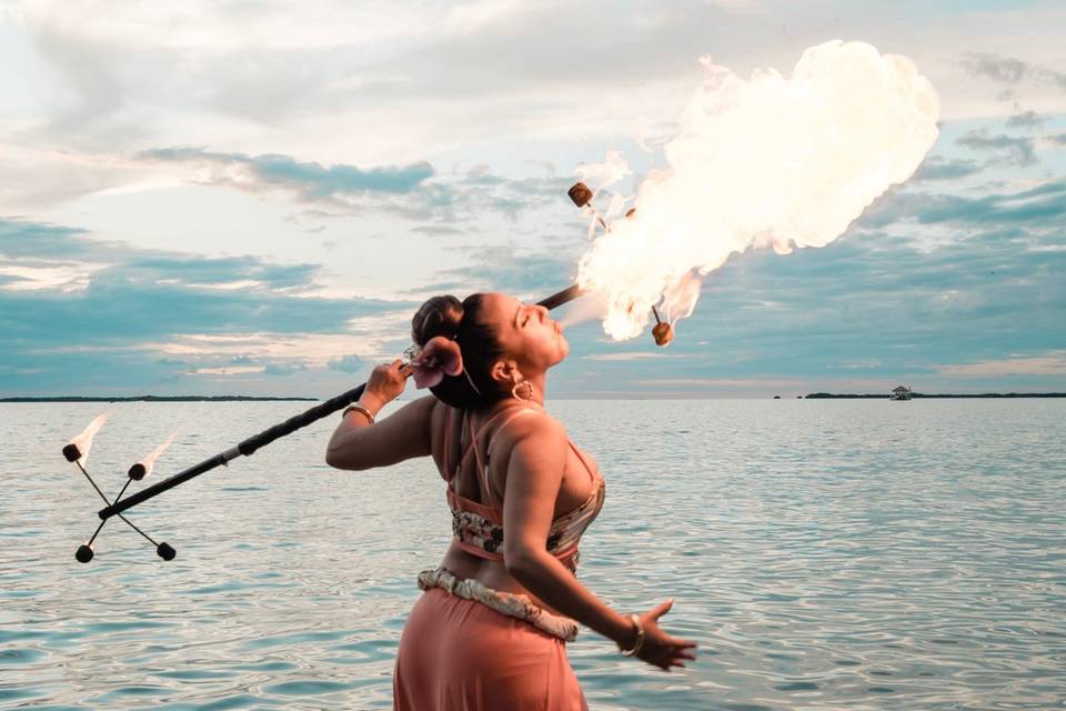 Entertainment Fire Dancer