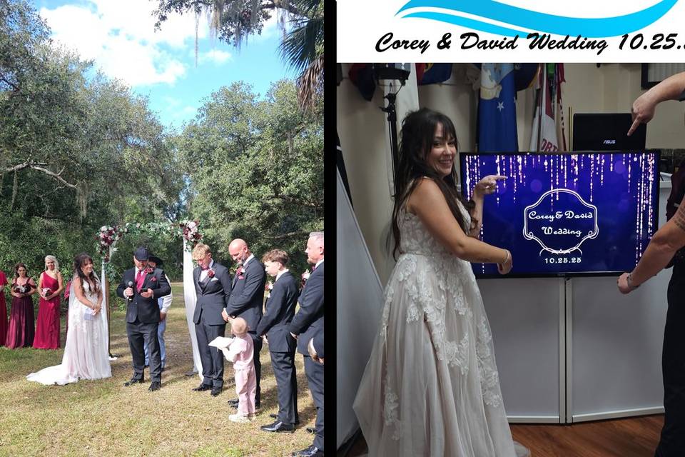 Corey & David wedding