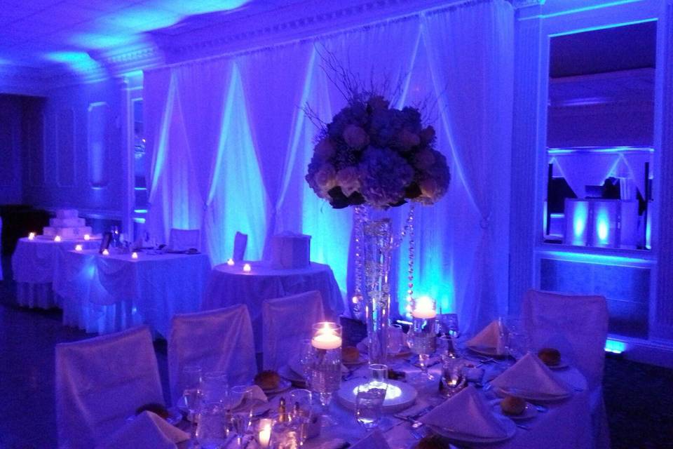 Wedding Backdrop & Uplighting