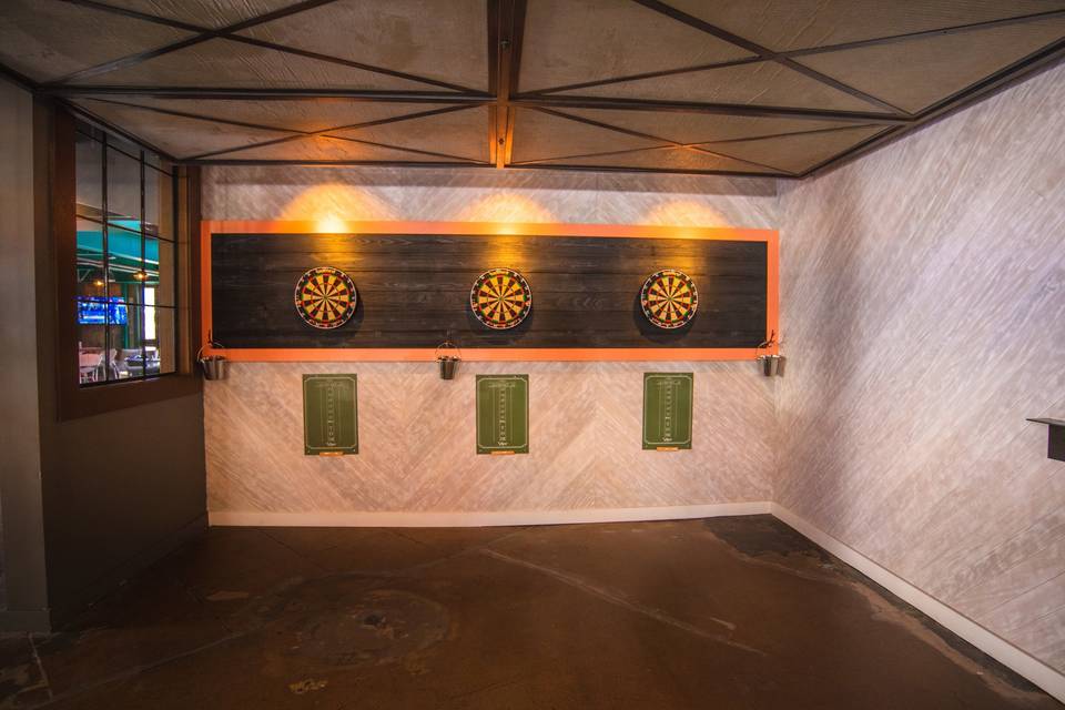 Darts area