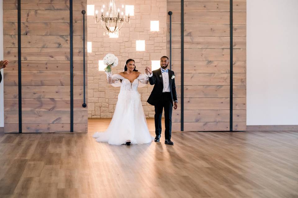 Grand entrance