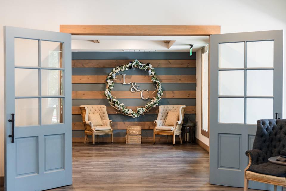 Lounge area